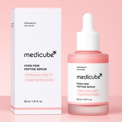 Medicube PDRN Pink Peptide Serum | Multi-Peptide & Anti-Aging