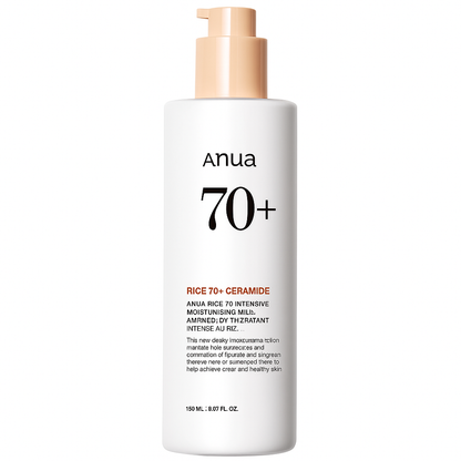 Anua Rice 70+ Ceramide | Rice Moisture Milk