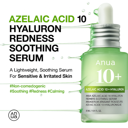 Anua 10+ Serum Azelaic Acid | Anti Redness