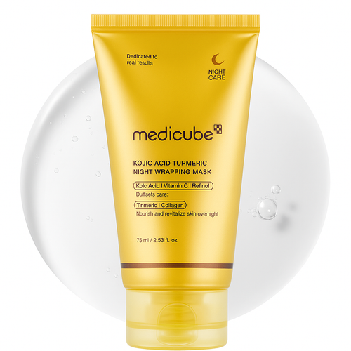 Medicube Kojic Acid And Turmeric Night Wrapping Mask | Anti-Inflammatory Mask