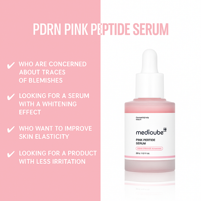 Medicube PDRN Pink Peptide Serum | Multi-Peptide & Anti-Aging Serum
