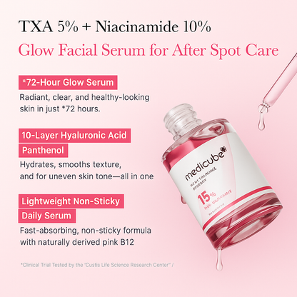 Medicube 15% TXA + Niacinamide Serum | Stain Lightener