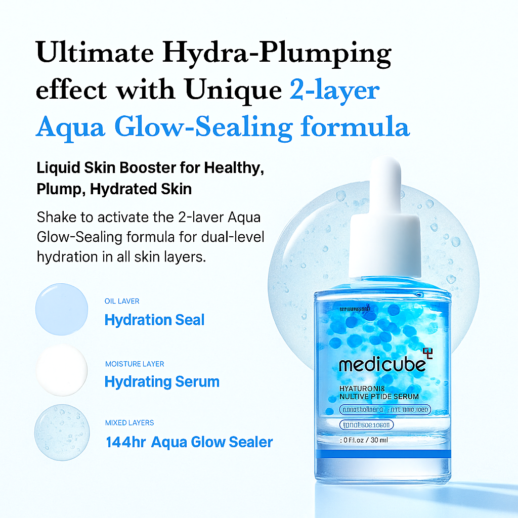 Medicube Hyaluronic Multi Peptide Serum | Hyalu Hydration Booster