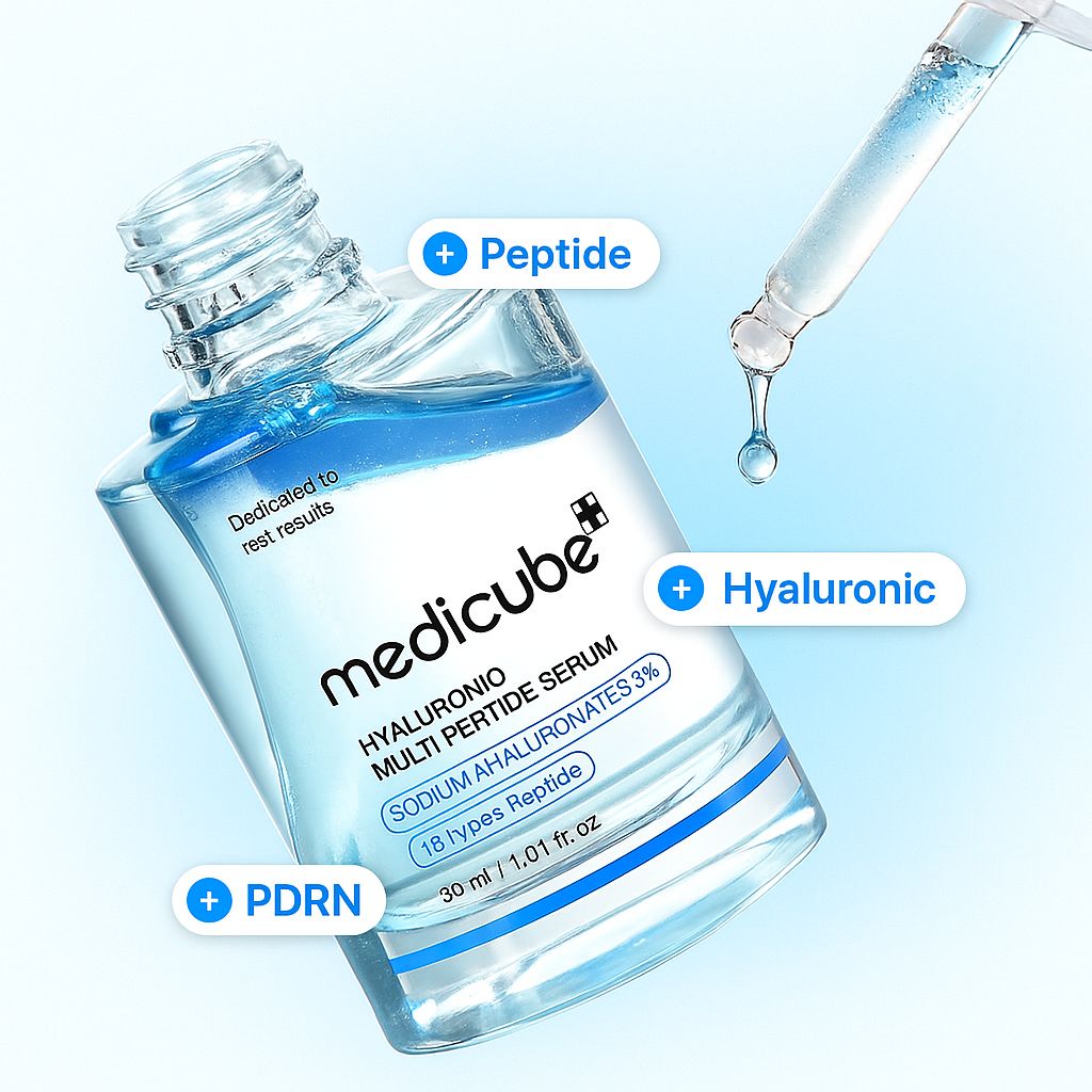 Medicube Hyaluronic Multi Peptide Serum | Hyalu Hydration Booster