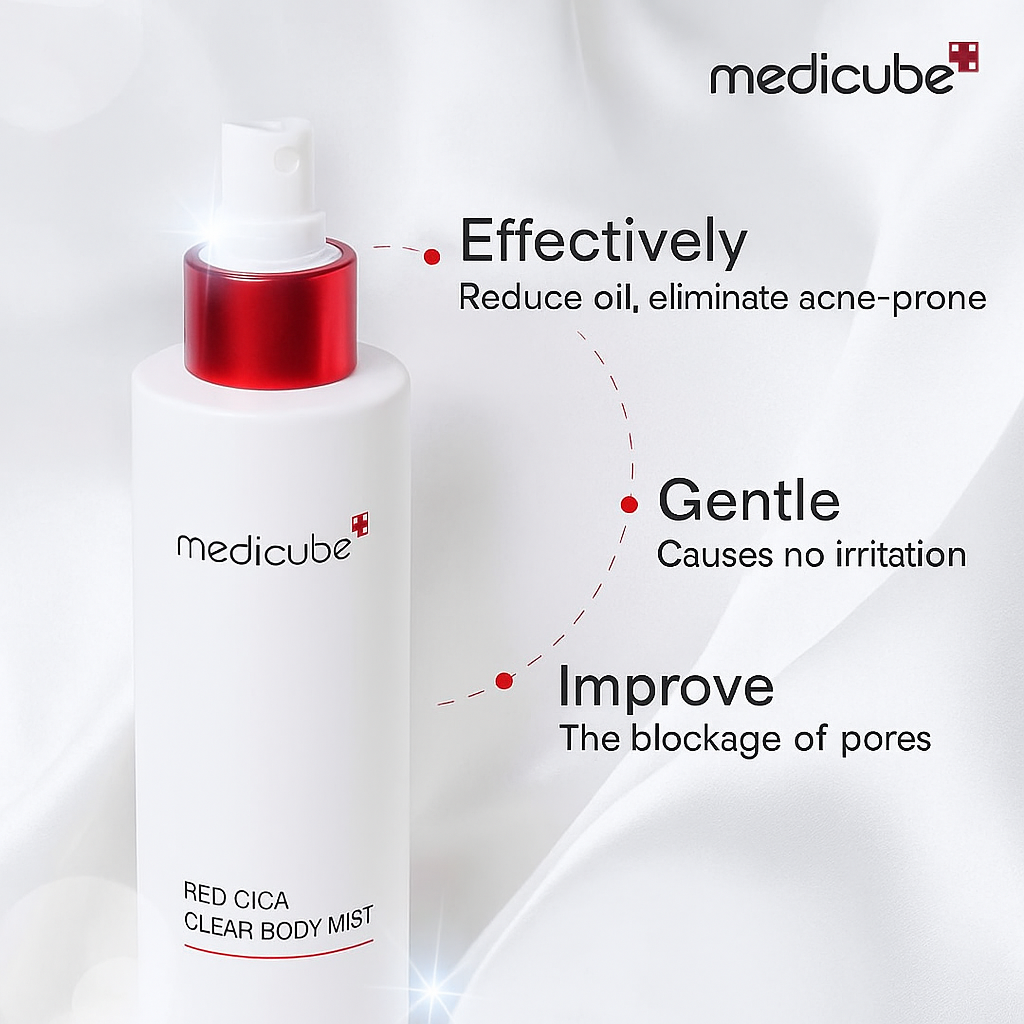 Medicube Red Clear Cica Body Mist | Full Body Refreshing Care