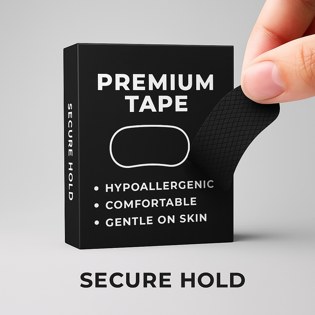 60 Piece Mouth Tape Set