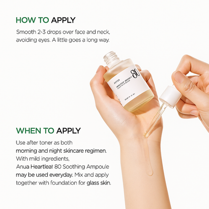 Anua Heartleaf 80% Moisture 30ml | Heartleaf Extract