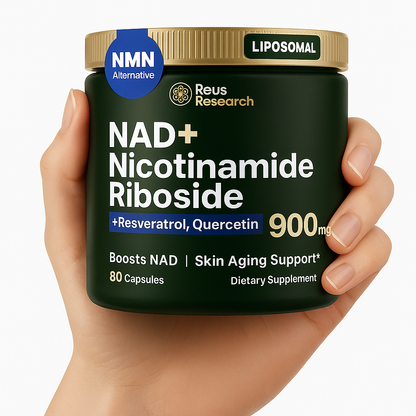 NAD+  Nicotinamide Riboside Skin Aging Suppport | 80 Caps