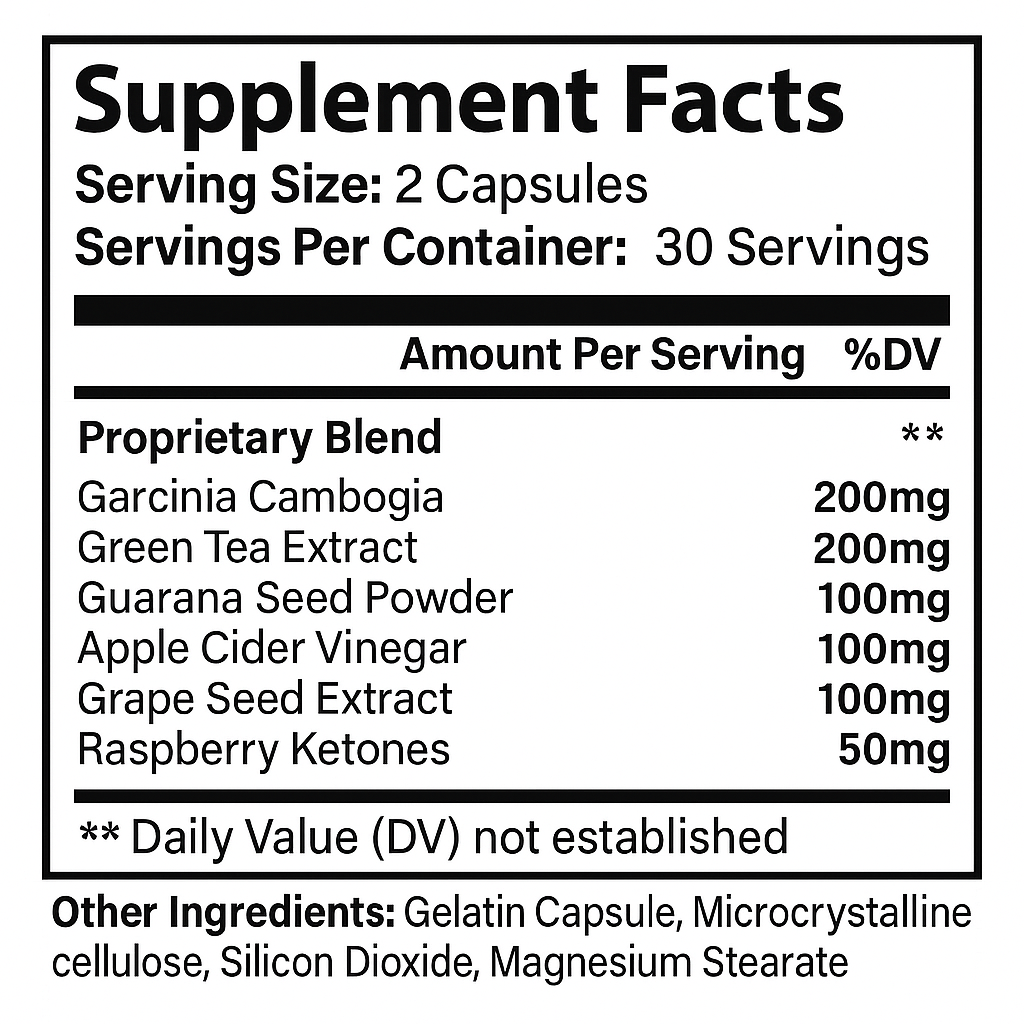 Lipozem | Apetite Suppressant Natural Formula