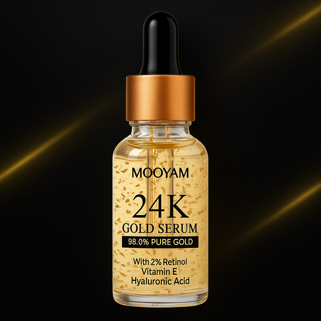 24K Gold Foil Hyaluronic Acid Face Serum