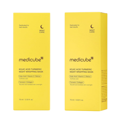 Medicube Kojic Acid And Turmeric Night Wrapping Mask | Anti-Inflammatory Mask