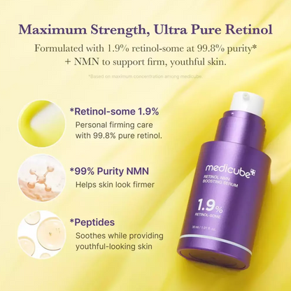 Medicube Retinol NWM Boosting Serum | Increases Natural Collagen Production