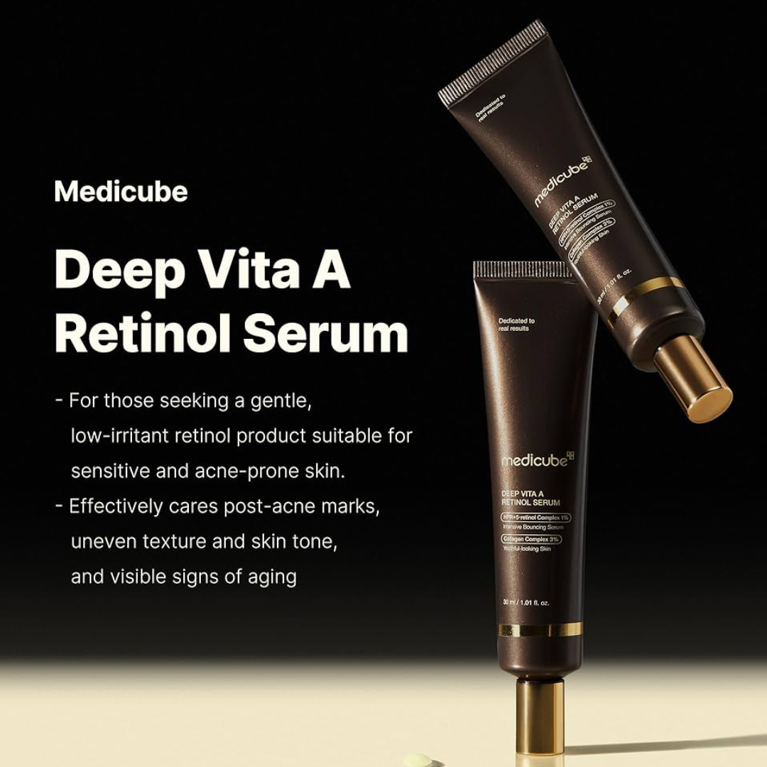 Medicube Deep Vita Retinol Serum | Optimizes Fine Lines