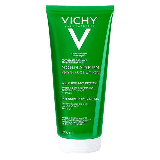 Vichy Normaderm Phytosolution Cleaning Gel 200ml | Daily Use Skincare Gel