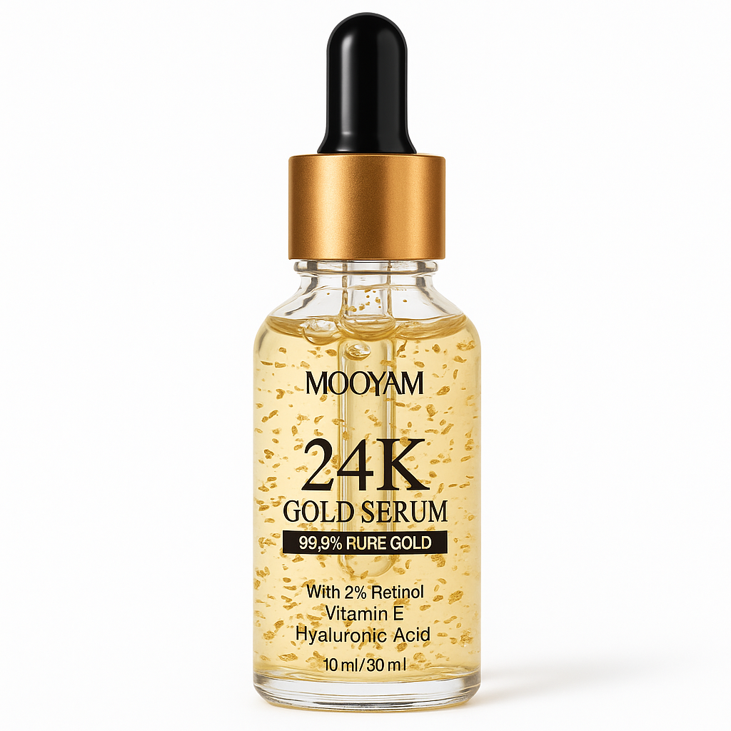 24K Gold Foil Hyaluronic Acid Face Serum