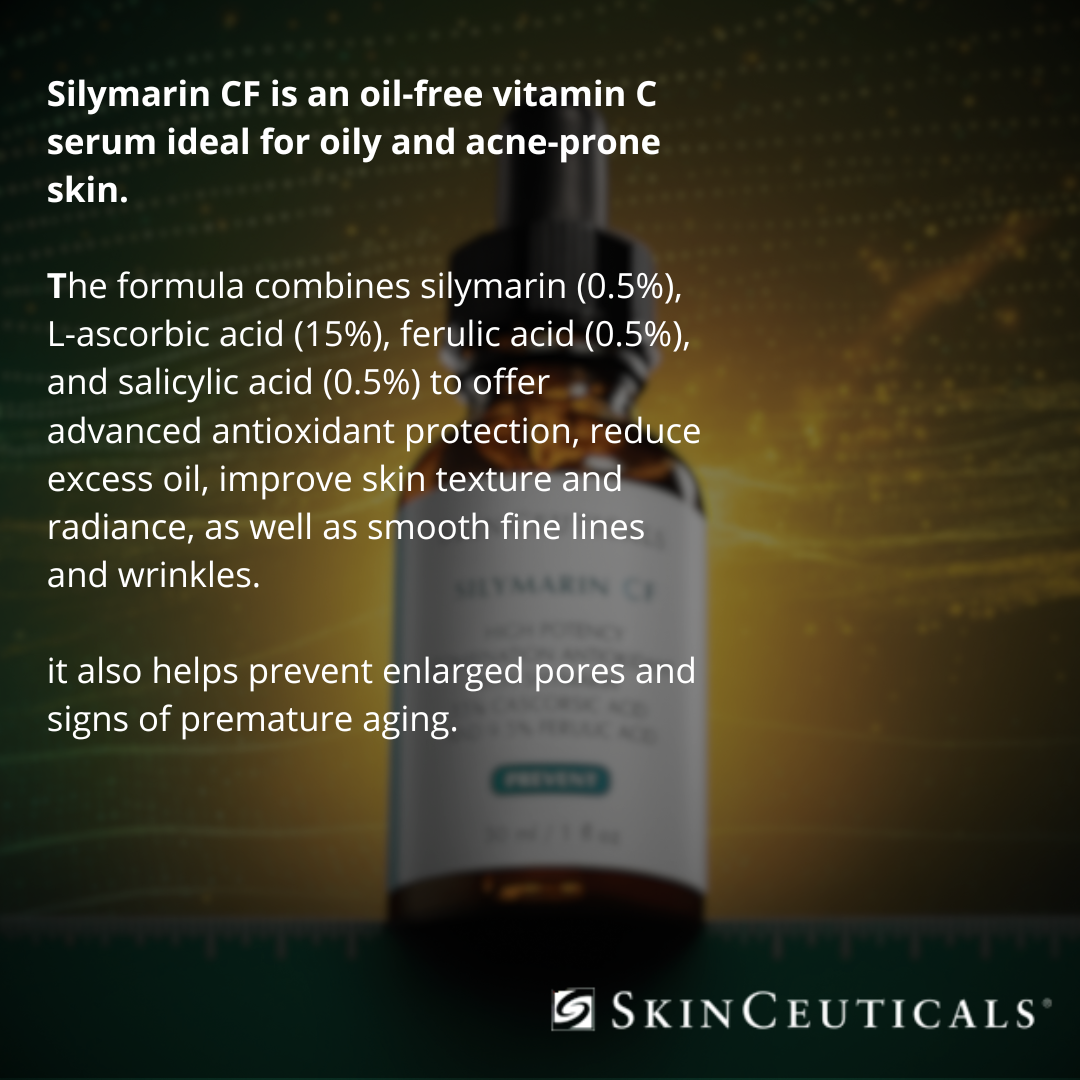 SkinCeuticals Silymarin CF | Anti-Acne and Anti-Aging Effect