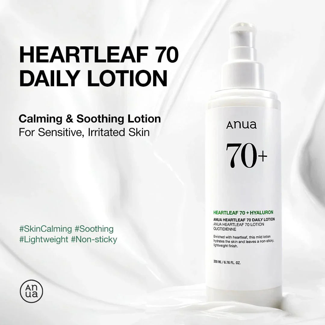 Anua Heartleaf 70 Daily Lotion | Strengthen & Hydrate