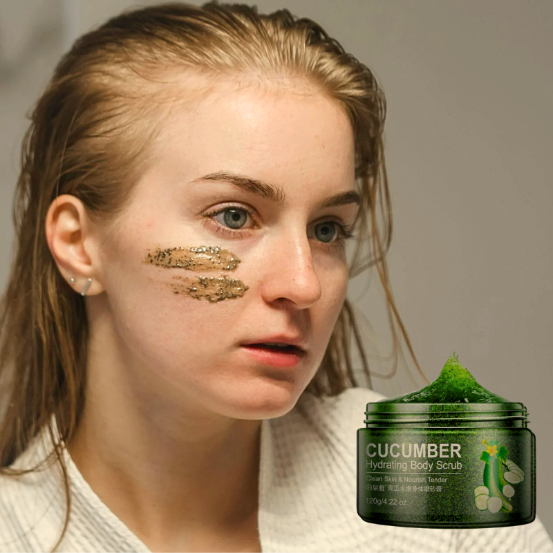 CUCUMBER Body Scrub | Exfoliate and Hydrate